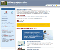 Tablet Screenshot of halfile.com